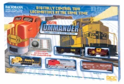 Bachmann HO 00501 Digital Commander Train Set Featuring E-Z Command Control Center