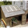 Bar Mills Scale Model Works HO 0226 Shake-Style Shingles, Coastal Brown