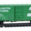 Micro-Trains N 07300330 40' Standard Box Car With Single Door, Full Ladders, And No Roofwalk, Burlington Northern #189070