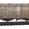 Micro-Trains N 09844210 Weathered 50' Airslide Covered Hopper, Great Northern