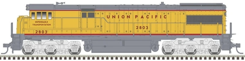 Atlas Master Line HO 10003698 Gold Series U28C, Union Pacific #2803 1 Atlas Master Line HO 10003698 Gold Series U28C, Union Pacific #2803