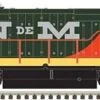 Atlas Master Line HO 10004271 Silver Series U30B, Nacionales De Mexico #9729