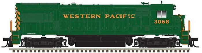 Atlas Master Line HO 10004283 Gold Series U30B, Western Pacific #3068 1 Atlas Master Line HO 10004283 Gold Series U30B, Western Pacific #3068