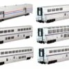 Kato N 101789 Amtrak Superliner Phase VI 6-Unit Bookcase Set
