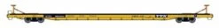 Walthers Proto HO 920-104217 89' Bethlehem Flush-Deck Flat Car, TTX (KTTX) #960039