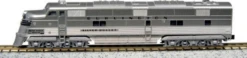 Kato N 1060041 Silver Streak Zephyr Starter Set, Chicago Burlington And Quincy
