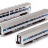 Kato N 1066286 Amfleet Viewliner Intercity Express (Phase VI) 3-Car Set