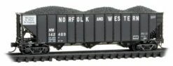 Micro-Trains N 10800500 H12A 100-Ton 3-Bay Open Hopper, Norfolk And Western #142489