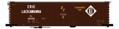 Moloco HO 11021-05 GA 50' RBL Box Car With 10-6 Offset Plug Door, Erie Lackawanna #68366