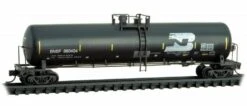 Micro-Trains N 11044540 Weathered 56' General Service Tank Car, Burlington Northern Santa Fe