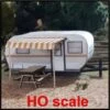 Osborn Model Kits HO 1126 15' Travel Trailer Kit