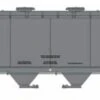 Rapido HO 127028 MIL 3800 Cu. Ft. Covered Hoppers, CP Rail (Silver Repaint) (6)