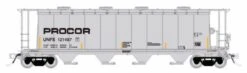 Rapido HO 127030 NSC 3800 Cu. Ft. Covered Hoppers, Procor (6)