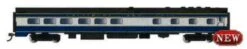 Bachmann HO 14801 85' Smooth-Side Dining Car With Lighted Interior, Baltimore And Ohio #1035