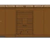 Bachmann HO 15012 Steam Era 40' Box Car, Nickel Plate Road #13163