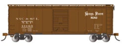Bachmann HO 15012 Steam Era 40' Box Car, Nickel Plate Road #13163