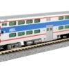 Kato N 1560972 Pullman Bi-Level Cab-Coach, Chicago Metra #8750