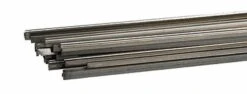 Micro Engineering HO 16-100 Code 100 Weathered Nickel Silver Rail (33 Pieces, Rail Only)