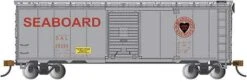 Bachmann HO 16017 PS-1 40' Steel Box Car, Seaboard Air Line #2525