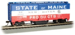 Bachmann HO 16320 Track Cleaning 40' Box Car, New Haven #45062