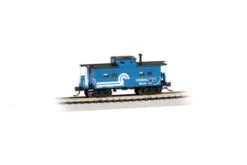 Bachmann Silver Series N 16869 Northeast-Style Steel Cupola Caboose, Conrail #18726