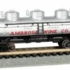 Bachmann N 17158 40' Triple Dome Tank Car, Ambrose Wine #7501