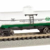Bachmann Silver Series N 17858 8,000 Gallon Single Dome Tank Car, Quaker State #746