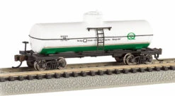 Bachmann Silver Series N 17858 8,000 Gallon Single Dome Tank Car, Quaker State #746