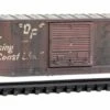 Micro-Trains N 18044320 Weathered 50' Standard Box Car With No Roofwalk And Short Ladders, Seaboard Coast Line (ex-ACL)