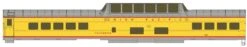 Walthers Proto HO 920-18051 85' ACF Dome Coach, Union Pacific "Columbine" #7001