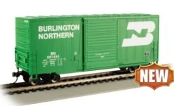 Bachmann N 18252 Hi-Cube Box Car, Burlington Northern #281460
