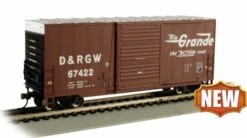 Bachmann N 18253 Hi-Cube Box Car, Rio Grande #67422