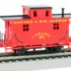 Bachmann Silver Series HO 18407 Bobber Caboose, Denver And Rio Grande #49