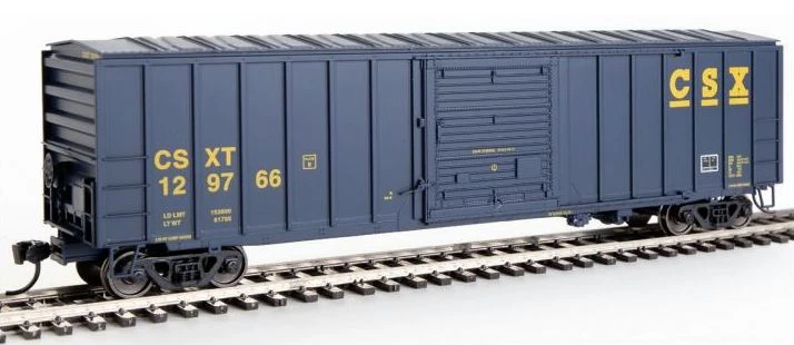 Walthers Mainline HO 910-1858 50' ACF Exterior Post Box Car, CSX #129875 1 Walthers Mainline HO 910-1858 50' ACF Exterior Post Box Car, CSX #129875