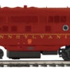 MTH Premier O 20-21581-1 F3 A-Unit Diesel Engine With Hi-Rail Wheels, Pennsylvania Railroad #9517
