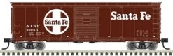 Atlas Master Line HO 20007083 USRA Steel Rebuilt Box Car, Santa Fe #32527