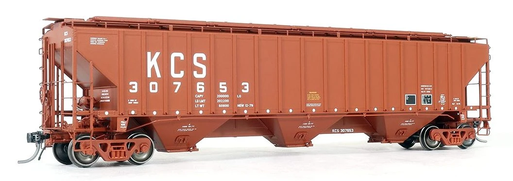 Tangent Scale Models HO 20075-08 PS4750 Covered Hopper, Kansas City Southern #307688 1 Tangent Scale Models HO 20075-08 PS4750 Covered Hopper, Kansas City Southern #307688