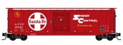 Micro-Trains Z 50500432 50' Standard Box Car With Single Door, Atchison Topeka And Santa Fe #15542