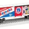 Lionel O 2238180 Bazooka 75th Anniversary Box Car