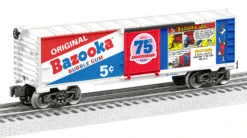 Lionel O 2238180 Bazooka 75th Anniversary Box Car 3 Lionel O 2238180 Bazooka 75th Anniversary Box Car -Model Train Shop 2238180 02 50769.1659358204
