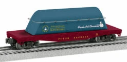 Lionel O 2328290 Flat Car With Hot Cocoa Container, The Polar Express