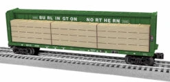 Lionel O 2343062 Centerbeam Flat Car, Burlington Northern #624220