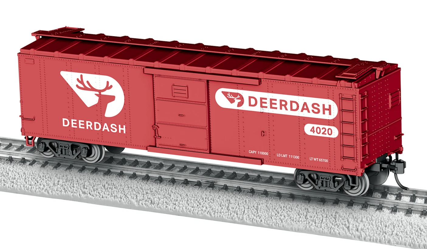 Lionel HO 2354020 Christmas Box Car, Deer Dash #4020 1 Lionel HO 2354020 Christmas Box Car, Deer Dash #4020