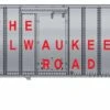 Walthers SceneMaster HO 949-2604 40' Flexi-Van Trailers, Milwaukee Road (2)