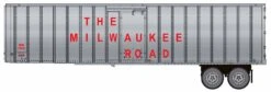 Walthers SceneMaster HO 949-2604 40' Flexi-Van Trailers, Milwaukee Road (2)