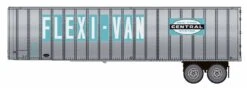 Walthers SceneMaster HO 949-2607 40' Flexi-Van Trailers, New York Central (2)