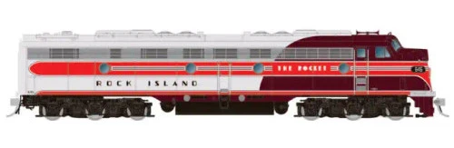 Rapido HO 28562 E8A, Rock Island #646 1 Rapido HO 28562 E8A, Rock Island #646