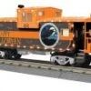 MTH RailKing O 30-77381 Extended Vision Caboose With LEDs, Halloween #1031