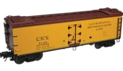 Atlas Master Line O 3001530 40' Rebuilt Wood Refrigerator Car, Lackawanna