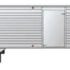 Rapido HO 403066 40' Fruehauf Fluted Side Volume Van With Side Door, Silver/Unlettered
